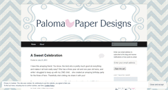 Desktop Screenshot of palomapaperdesigns.com